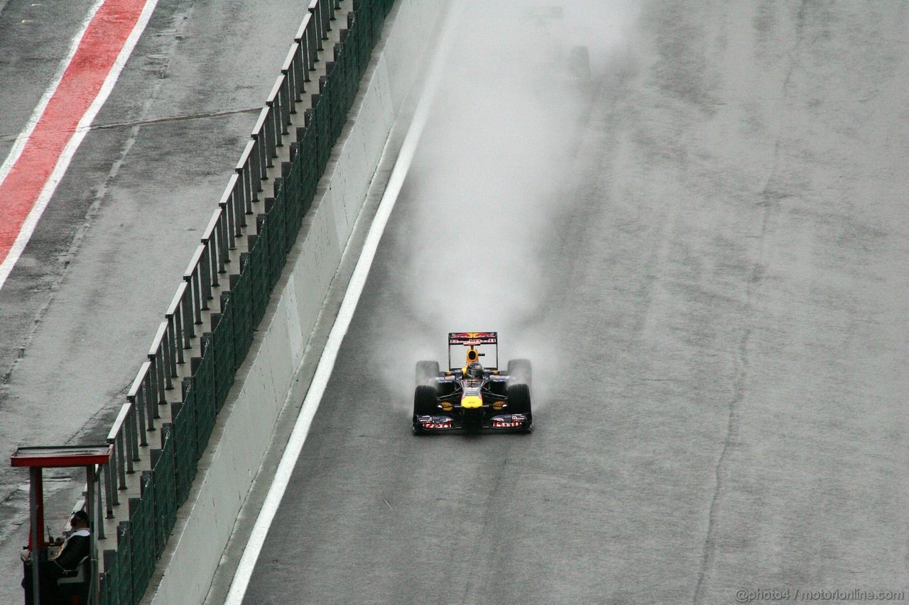 GP BELGIO, 27.08.2011- Prove Libere 3, Sabato, Sebastian Vettel (GER), Red Bull Racing, RB7 