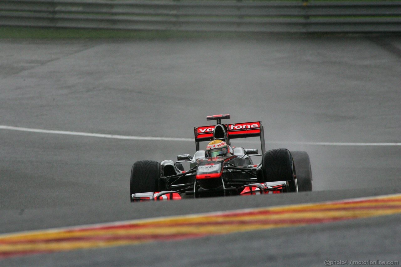GP BELGIO, 27.08.2011- Prove Libere 3, Sabato, Lewis Hamilton (GBR), McLaren  Mercedes, MP4-26 