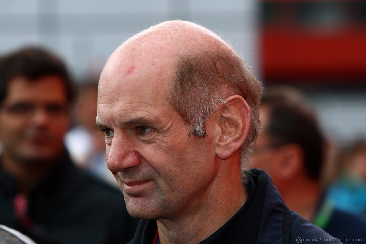 GP BELGIO, 27.08.2011- Qualifiche, Adrian Newey (GBR), Red Bull Racing , Technical Operations Director 