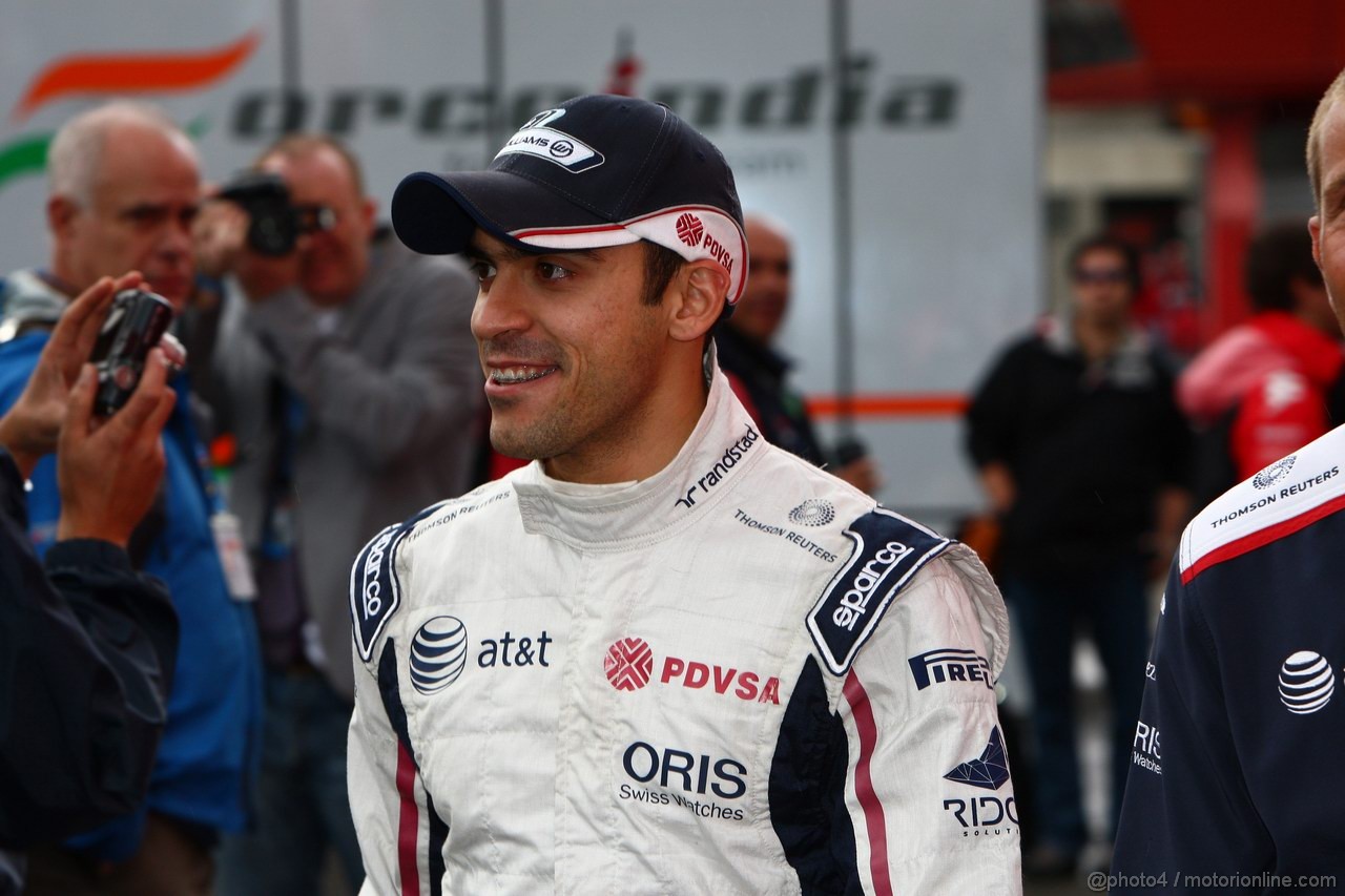 GP BELGIO, 27.08.2011- Qualifiche, Pastor Maldonado (VEN), Williams FW33 