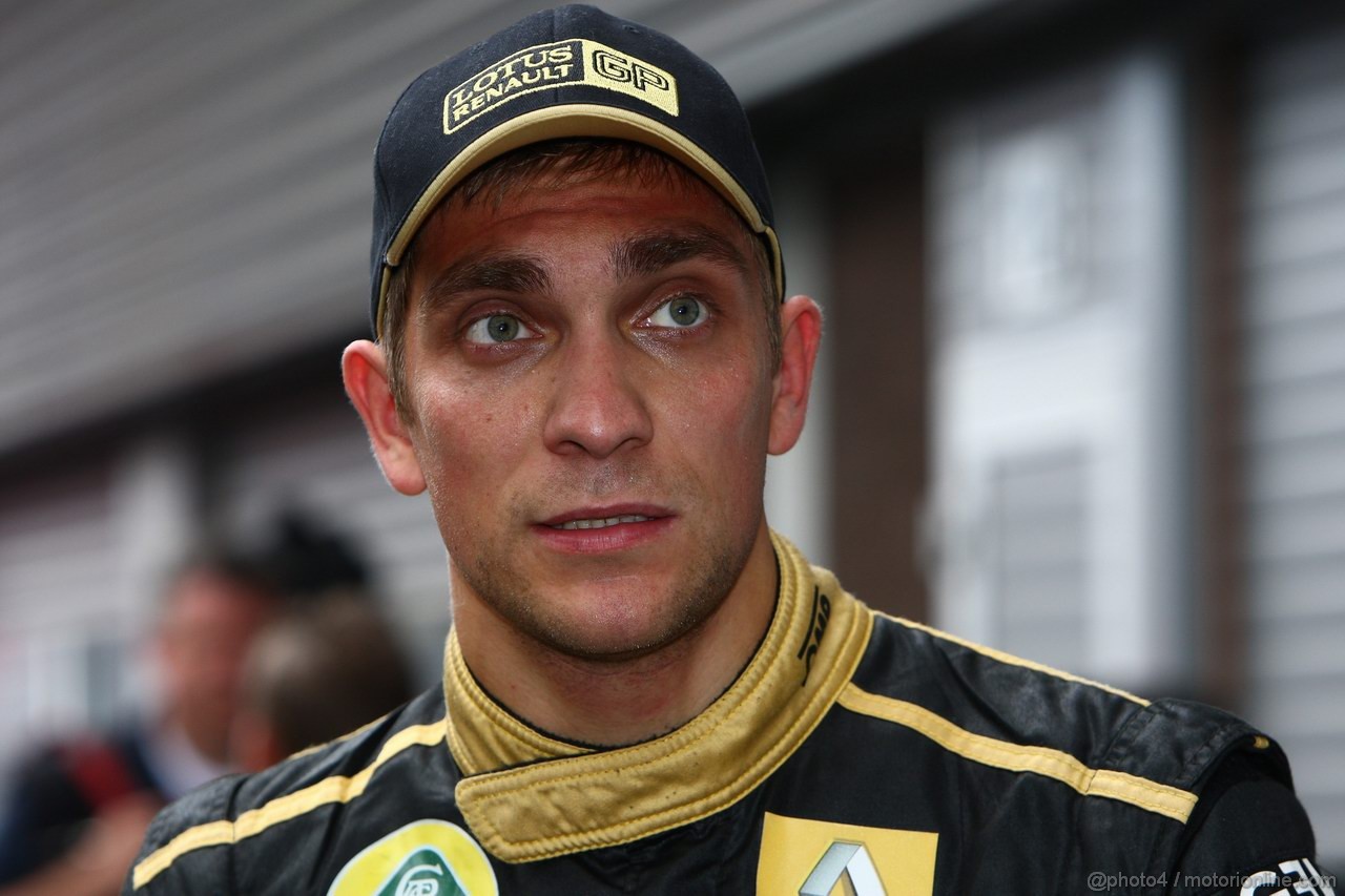 GP BELGIO, 27.08.2011- Qualifiche, Vitaly Petrov (RUS), Lotus Renault GP, R31 