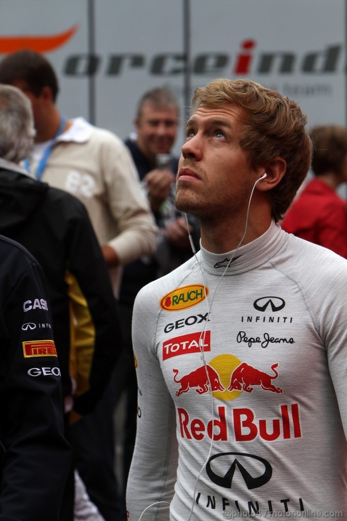 GP BELGIO, 27.08.2011- Qualifiche, Sebastian Vettel (GER), Red Bull Racing, RB7 