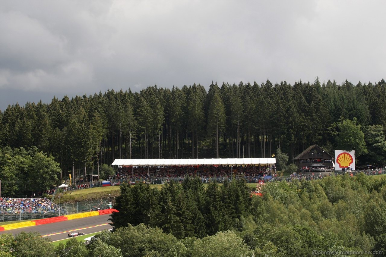 GP BELGIO, 27.08.2011- Qualifiche, Lewis Hamilton (GBR), McLaren  Mercedes, MP4-26 