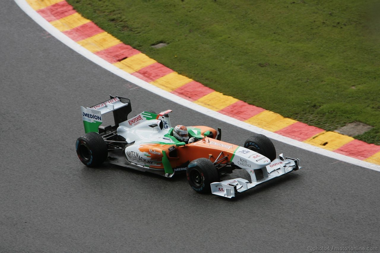 GP BELGIO, 27.08.2011- Qualifiche, Adrian Sutil (GER), Force India F1 Team, VJM04 