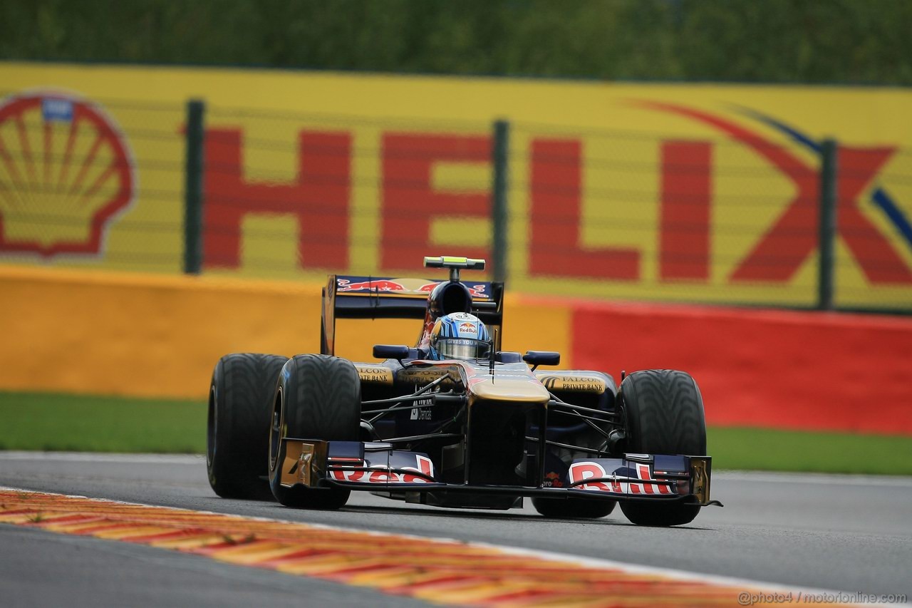 GP BELGIO, 27.08.2011- Qualifiche, Jaime Alguersuari (SPA), Scuderia Toro Rosso, STR6 