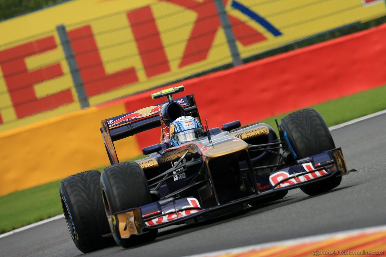 GP BELGIO, 27.08.2011- Qualifiche, Jaime Alguersuari (SPA), Scuderia Toro Rosso, STR6 