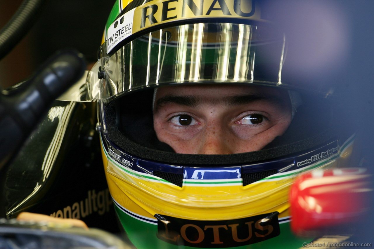 GP BELGIO, 26.08.2011- Prove Libere 1, Venerdi', Bruno Senna (BRA), Lotus Renault GP R31 