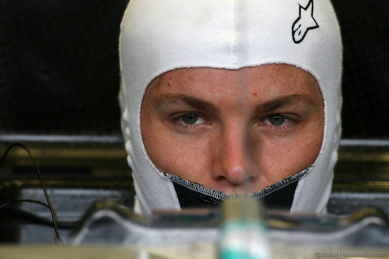 GP BELGIO, 26.08.2011- Prove Libere 1, Venerdi', Nico Rosberg (GER), Mercedes GP Petronas F1 Team, MGP W02 