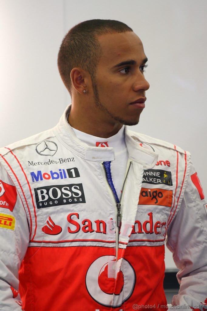 GP BELGIO, 26.08.2011- Prove Libere 1, Venerdi', Lewis Hamilton (GBR), McLaren  Mercedes, MP4-26 