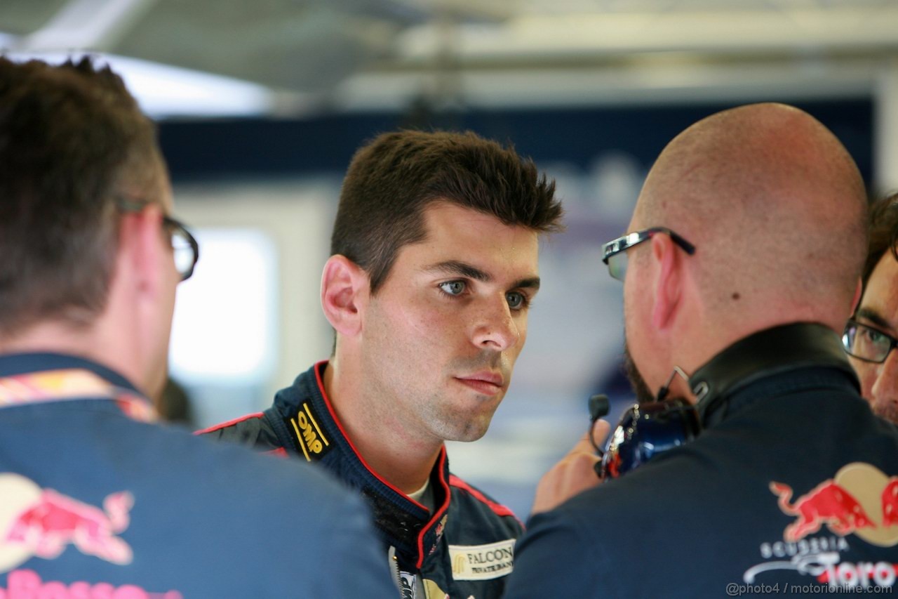 GP BELGIO, 26.08.2011- Prove Libere 1, Venerdi', Jaime Alguersuari (SPA), Scuderia Toro Rosso, STR6 