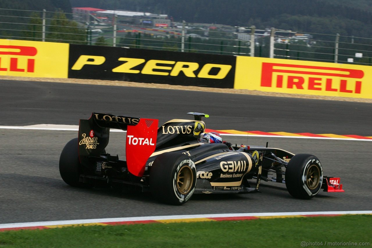 GP BELGIO, 26.08.2011- Prove Libere 1, Venerdi', Vitaly Petrov (RUS), Lotus Renault GP, R31 