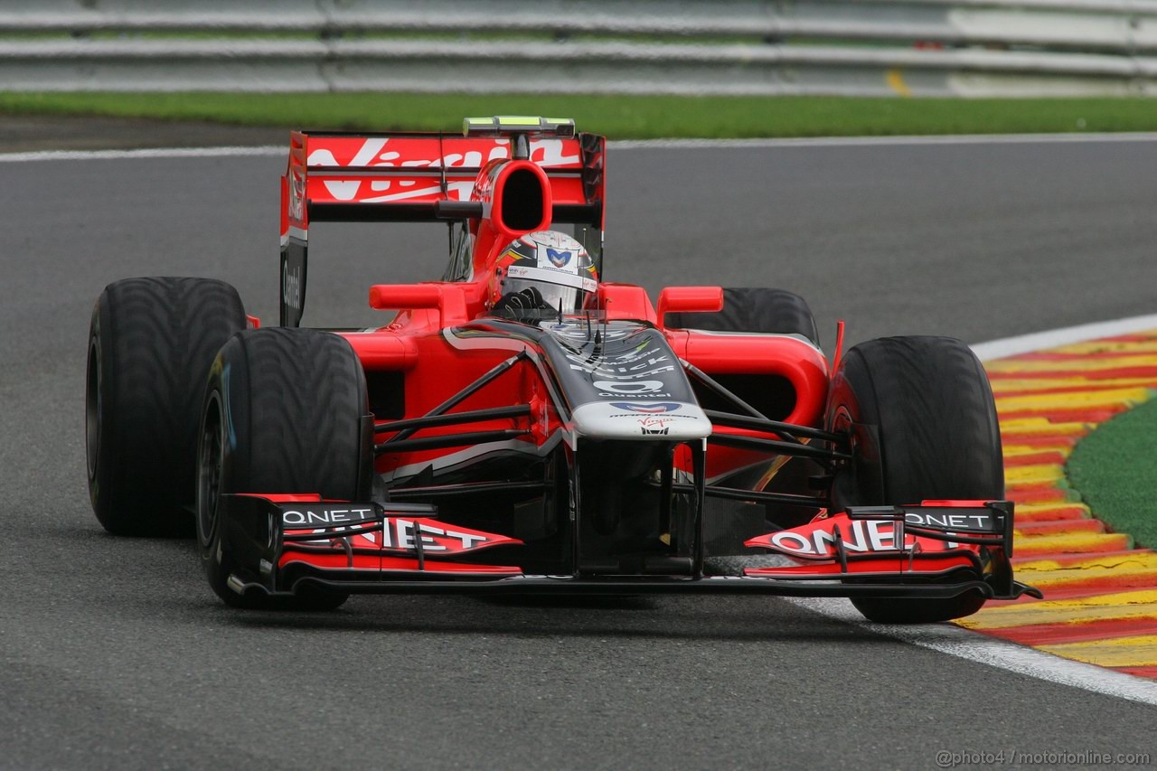 GP BELGIO, 26.08.2011- Prove Libere 1, Venerdi', Jaime Alguersuari (SPA), Scuderia Toro Rosso, STR6 