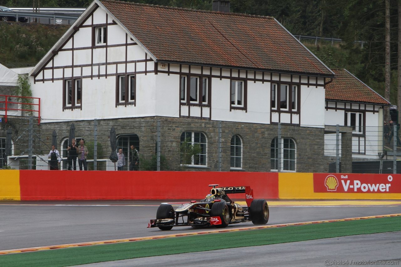 GP BELGIO, 26.08.2011- Prove Libere 1, Venerdi', Bruno Senna (BRA), Lotus Renault GP R31 