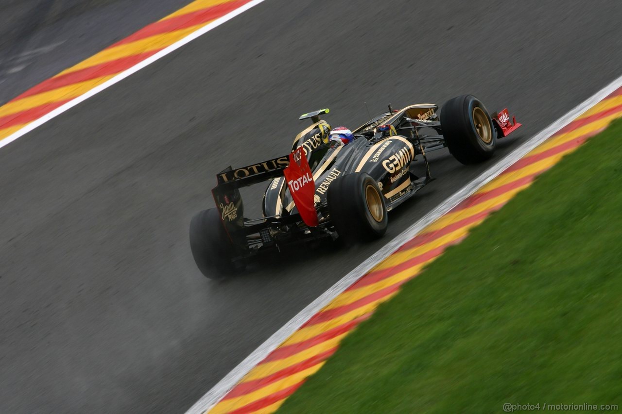 GP BELGIO, 26.08.2011- Prove Libere 2, Venerdi', Vitaly Petrov (RUS), Lotus Renault GP, R31 