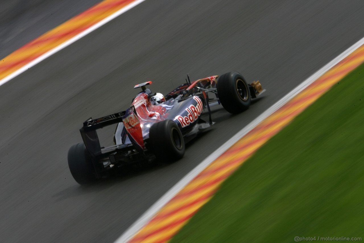 GP BELGIO, 26.08.2011- Prove Libere 2, Venerdi', Sébastien Buemi (SUI), Scuderia Toro Rosso, STR6 