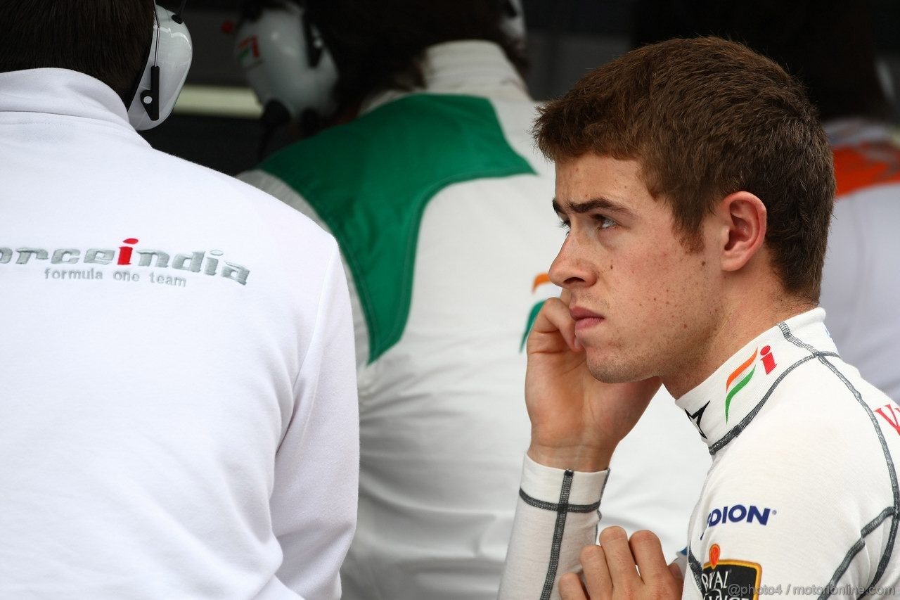 GP BELGIO, 26.08.2011- Prove Libere 2, Venerdi', Paul di Resta (GBR) Force India VJM04 