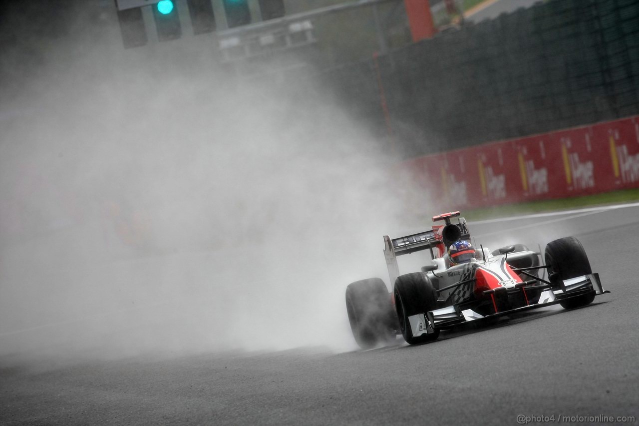 GP BELGIO, 26.08.2011- Prove Libere 2, Venerdi', Daniel Ricciardo (AUS), HRT Formula One Team 