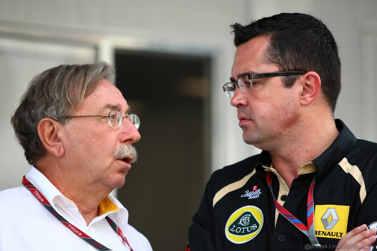 GP BRASILE, 27.11.2011- Eric Boullier (FRA), Team Manager, Renault F1 Team 