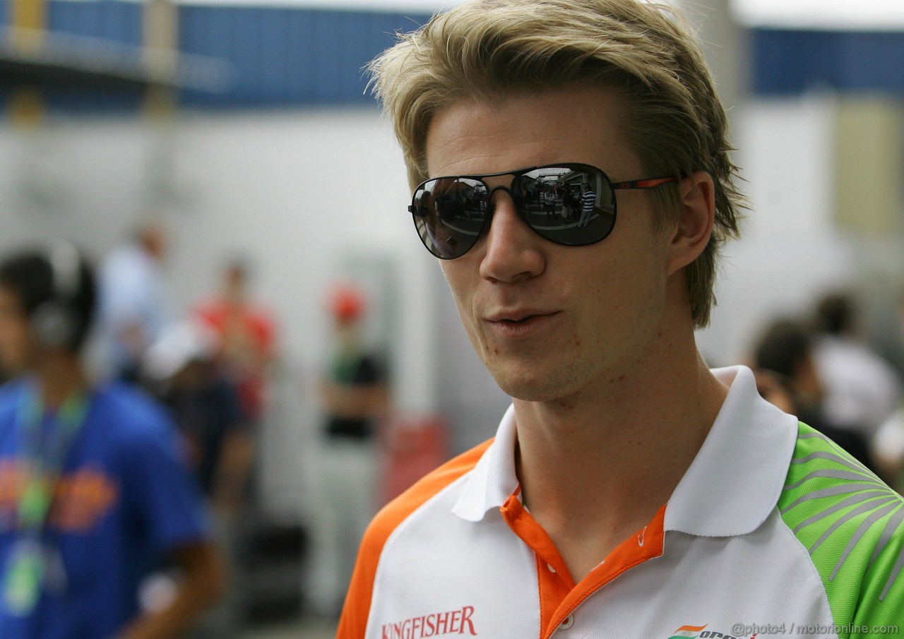 GP BRASILE, 27.11.2011- Nico Hulkenberg (GER), Force India F1 Team, Test Driver 