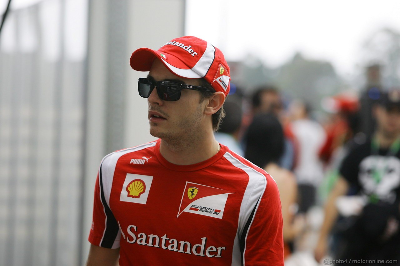 GP BRASILE, 27.11.2011- Jules Bianchi (FRA), Test Driver, Ferrari   