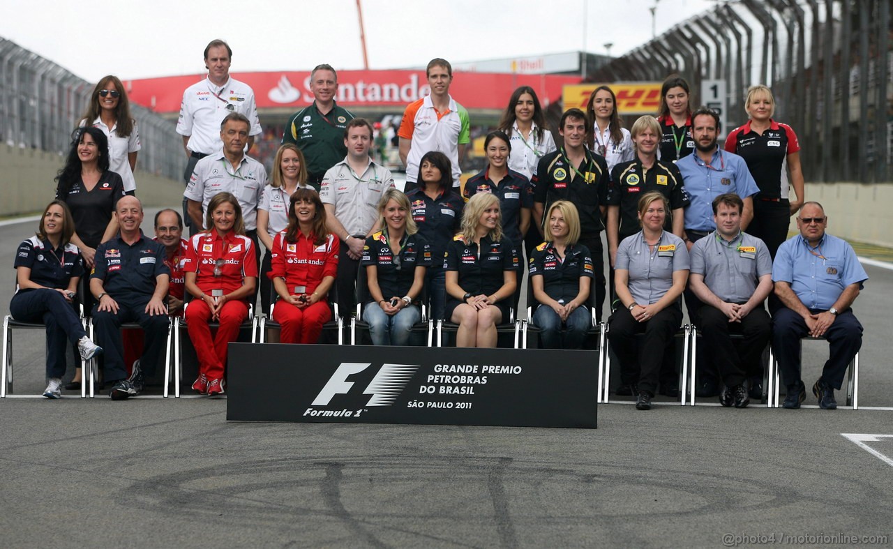 GP BRASILE, 27.11.2011- Press officers group