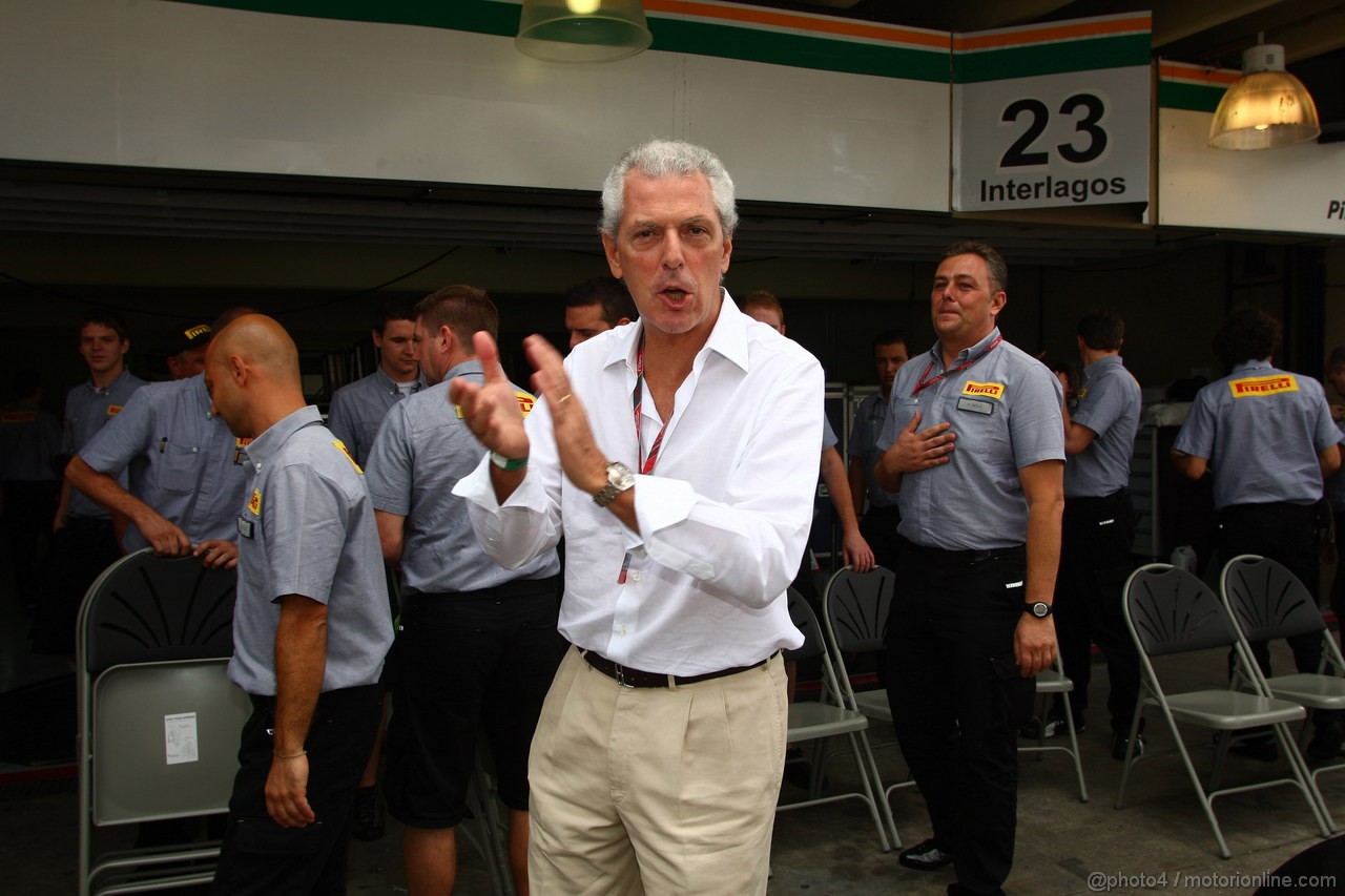 GP BRASILE, 27.11.2011- Marco Tronchetti Provera (ITA), Pirelli's President 