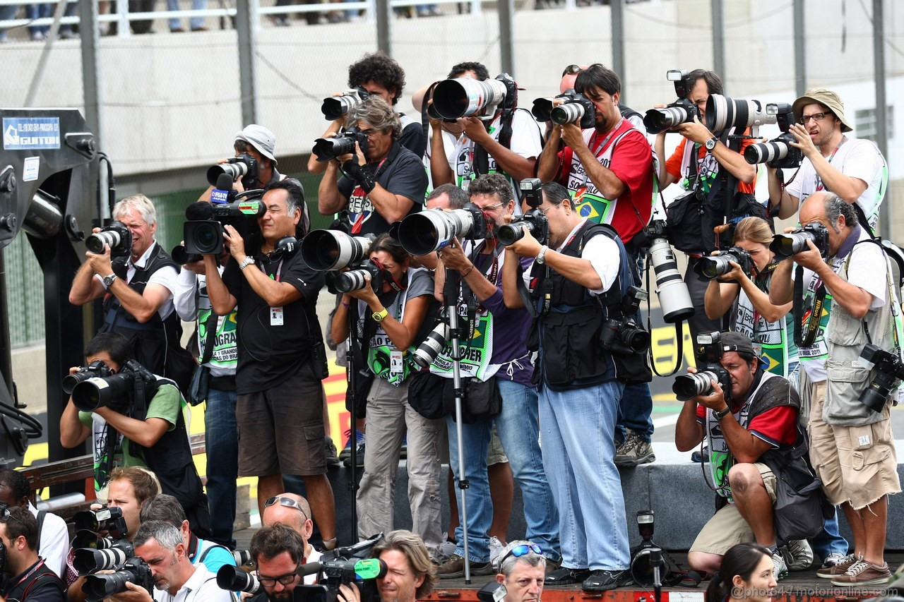 GP BRASILE, 27.11.2011- Photographers