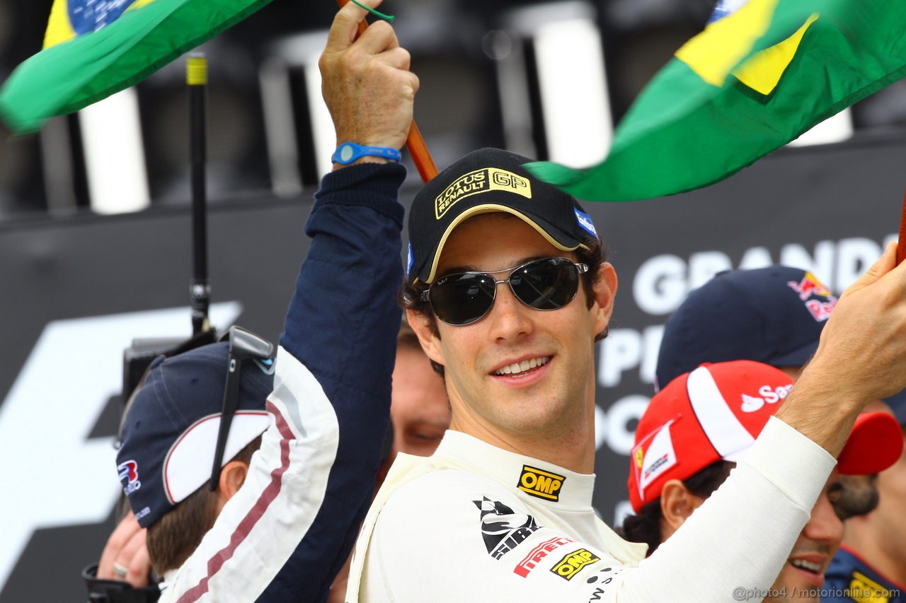 GP BRASILE, 27.11.2011- Bruno Senna (BRA), Lotus Renault GP R31 