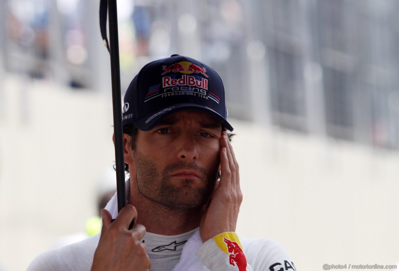 GP BRASILE, 27.11.2011- Gara, Mark Webber (AUS), Red Bull Racing, RB7 