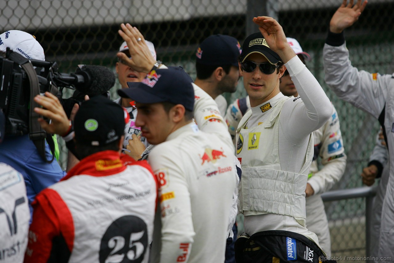 GP BRASILE, 27.11.2011- Gara, Bruno Senna (BRA), Lotus Renault GP R31 