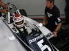 GP BRASILE, 27.11.2011- Nelson Piquet (BRA) with his 1981 championship winning Brabham BT49C