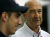 GP BRASILE, 27.11.2011- Sbastien Buemi (SUI), Scuderia Toro Rosso, STR6 e Peter Sauber (SUI), Sauber F1 Team, Team Principal  