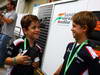 GP BRASILE, 27.11.2011- Fernando e Eduardo, sons of Rubens Barrichello (BRA), Williams FW33 