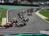 GP BRASILE, 27.11.2011- Gara, Fernando Alonso (ESP), Ferrari, F-150 Italia, Jenson Button (GBR), McLaren  Mercedes, MP4-26 e Felipe Massa (BRA), Ferrari, F-150 Italia 