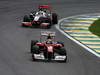 GP BRASILE, 27.11.2011- Gara, Felipe Massa (BRA), Ferrari, F-150 Italia e Lewis Hamilton (GBR), McLaren  Mercedes, MP4-26 