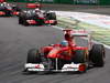 GP BRASILE, 27.11.2011- Gara, Fernando Alonso (ESP), Ferrari, F-150 Italia davanti a Jenson Button (GBR), McLaren  Mercedes, MP4-26 