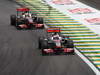 GP BRASILE, 27.11.2011- Gara, Jenson Button (GBR), McLaren  Mercedes, MP4-26 e Lewis Hamilton (GBR), McLaren  Mercedes, MP4-26 