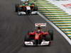 GP BRASILE, 27.11.2011- Gara, Felipe Massa (BRA), Ferrari, F-150 Italia davanti a Adrian Sutil (GER), Force India F1 Team, VJM04 