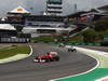 GP BRASILE, 27.11.2011- Gara, Felipe Massa (BRA), Ferrari, F-150 Italia 