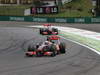 GP BRASILE, 27.11.2011- Gara, Jenson Button (GBR), McLaren  Mercedes, MP4-26 davanti a Lewis Hamilton (GBR), McLaren  Mercedes, MP4-26 