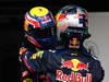 GP BRASILE, 27.11.2011- Gara, Mark Webber (AUS), Red Bull Racing, RB7 vincitore e Sebastian Vettel (GER), Red Bull Racing, RB7 secondo 