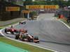 GP BRASILE, 27.11.2011- Gara, Jenson Button (GBR), McLaren  Mercedes, MP4-26 davanti a Fernando Alonso (ESP), Ferrari, F-150 Italia 