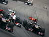GP BRASILE, 27.11.2011- Gara, Sergio Prez (MEX), Sauber F1 Team C30 e Jaime Alguersuari (SPA), Scuderia Toro Rosso, STR6 