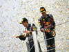 GP BRASILE, 27.11.2011- Gara, Sebastian Vettel (GER), Red Bull Racing, RB7 secondo e Mark Webber (AUS), Red Bull Racing, RB7 vincitore 