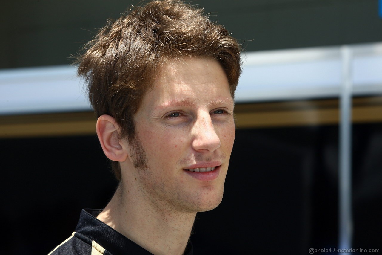 GP BRASILE, 24.11.2011- Romain Grosjean (FRA), Test Driver, Lotus Renault GP, R31  