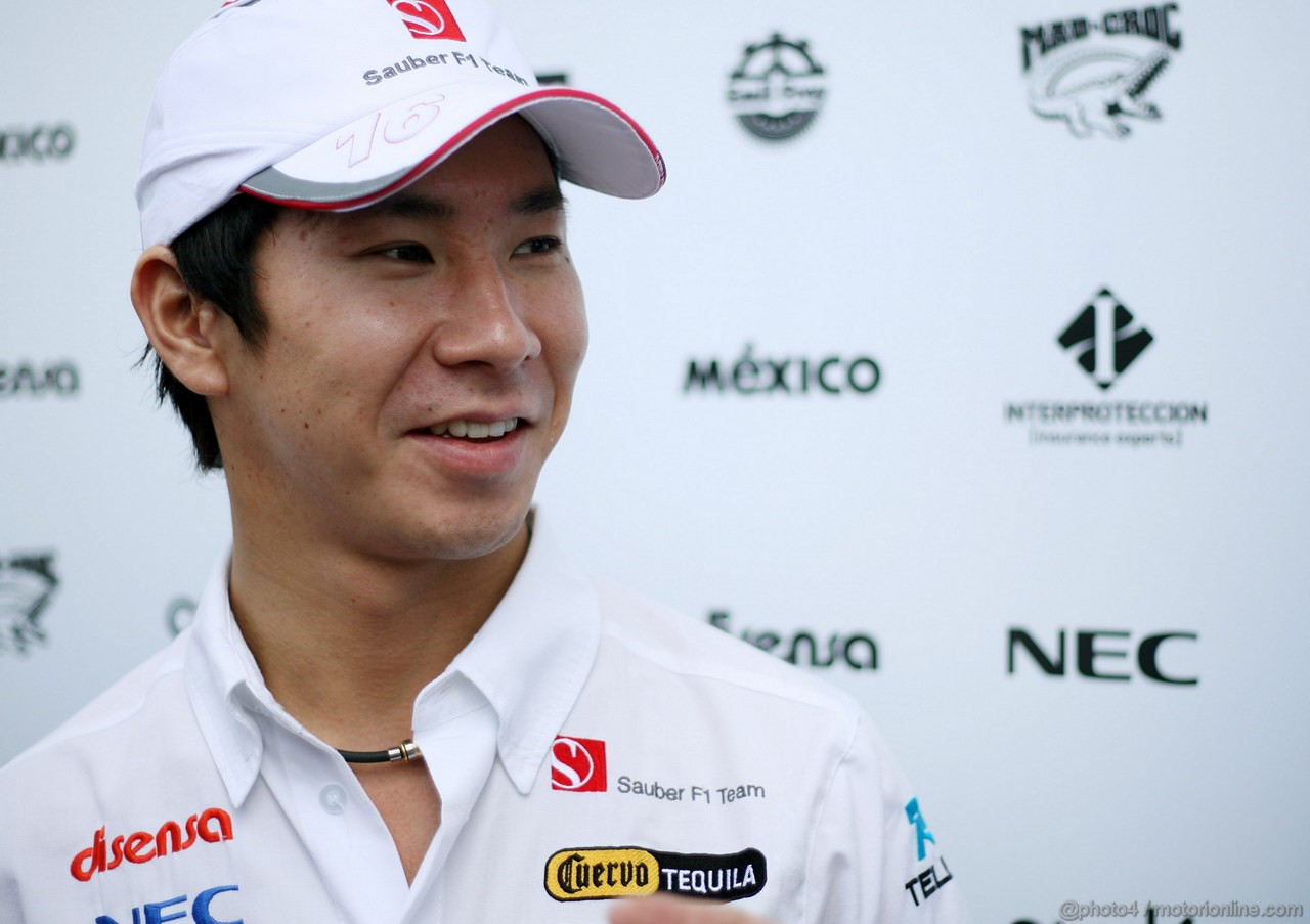 GP BRASILE, 24.11.2011- Kamui Kobayashi (JAP), Sauber F1 Team C30 