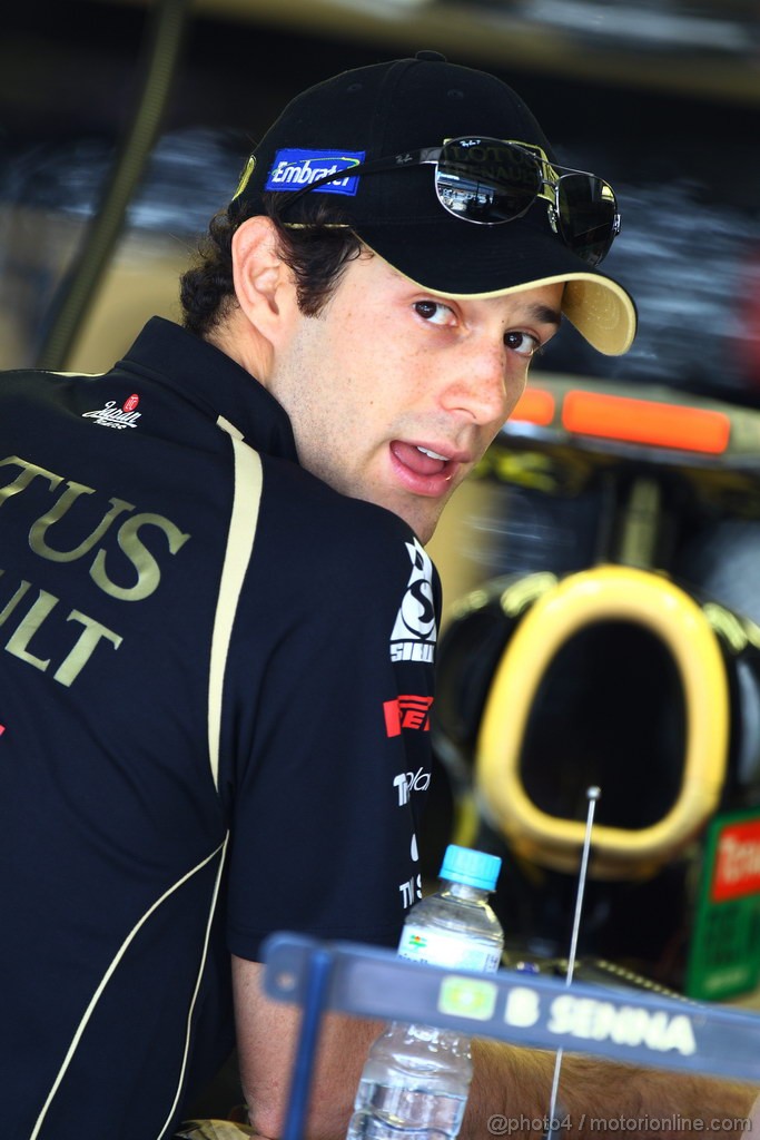 GP BRASILE, 24.11.2011- Bruno Senna (BRA), Lotus Renault GP R31 