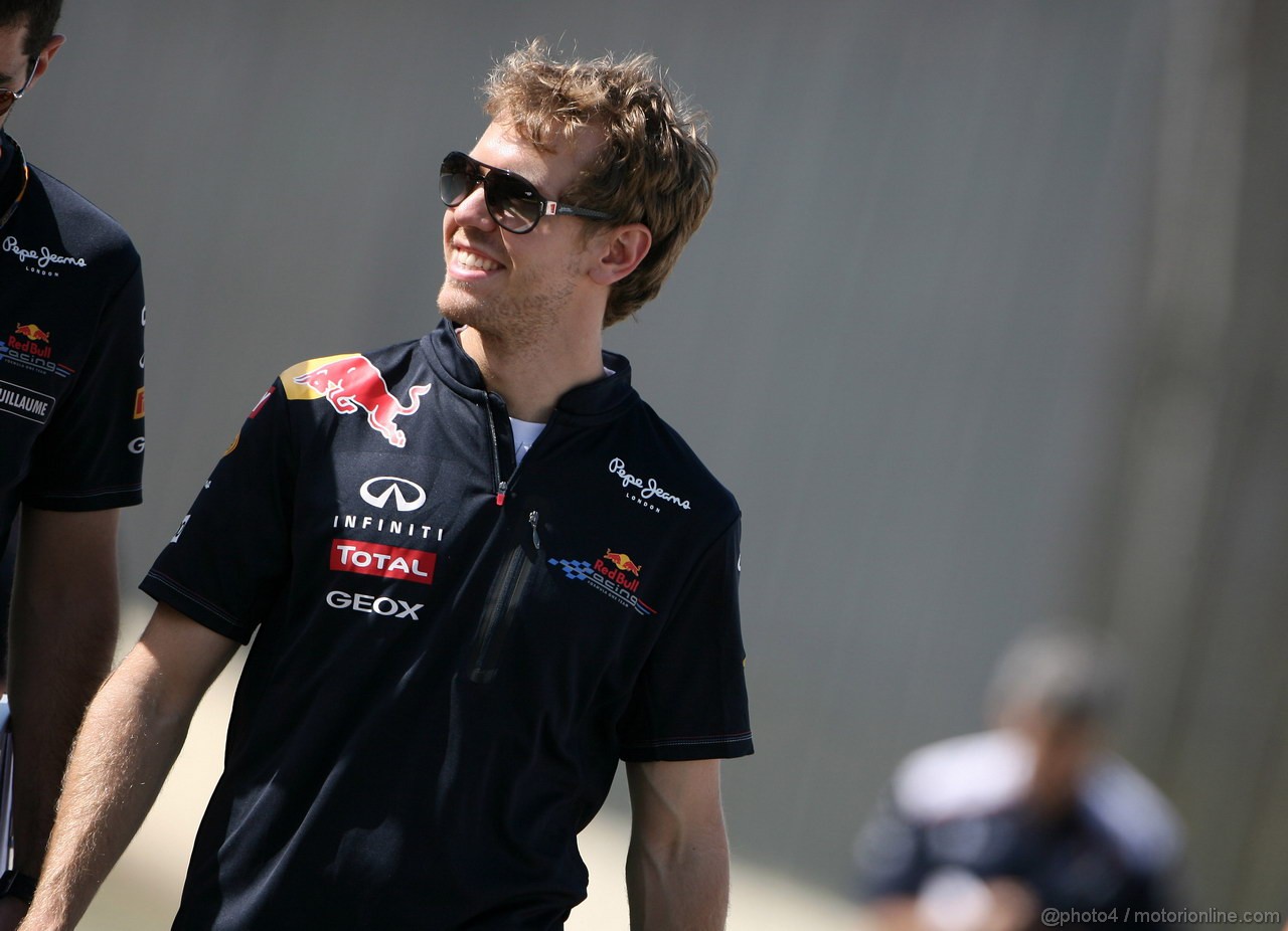 GP BRASILE, 24.11.2011- Sebastian Vettel (GER), Red Bull Racing, RB7 