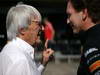 GP BRASILE, 24.11.2011- Bernie Ecclestone (GBR), President e CEO of Formula One Management  e Christian Horner (GBR), Red Bull Racing, Sporting Director 