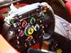 GP BRASILE, 24.11.2011- Steering wheel of Ferrari, F-150 Italia 
